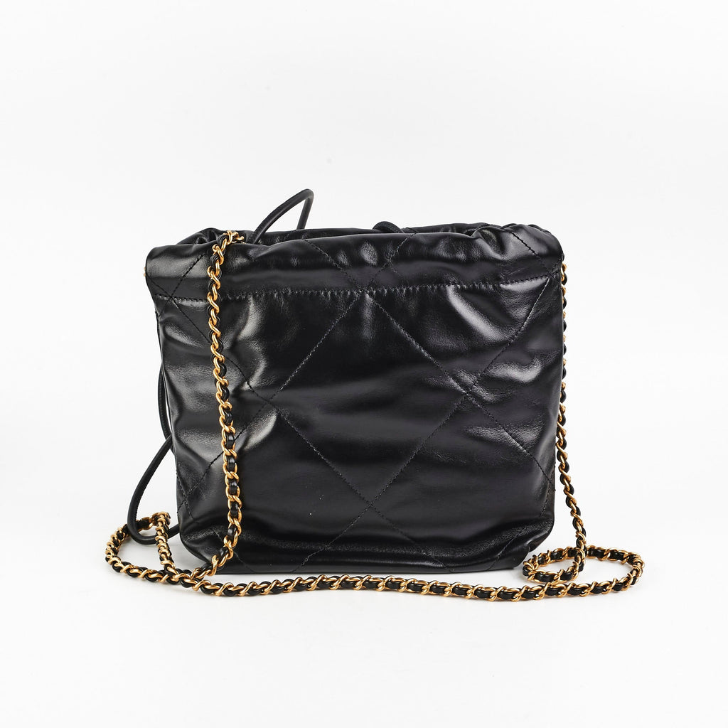 Chanel Mini 22 Lambskin Black