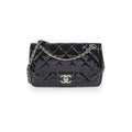 Chanel Patent Seasonal Flap Bag Black