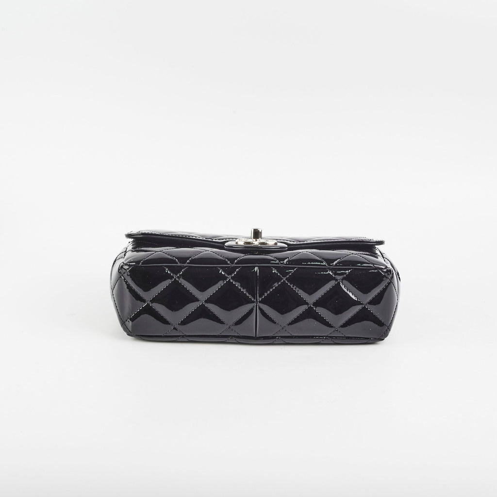 Chanel Patent Seasonal Flap Bag Black