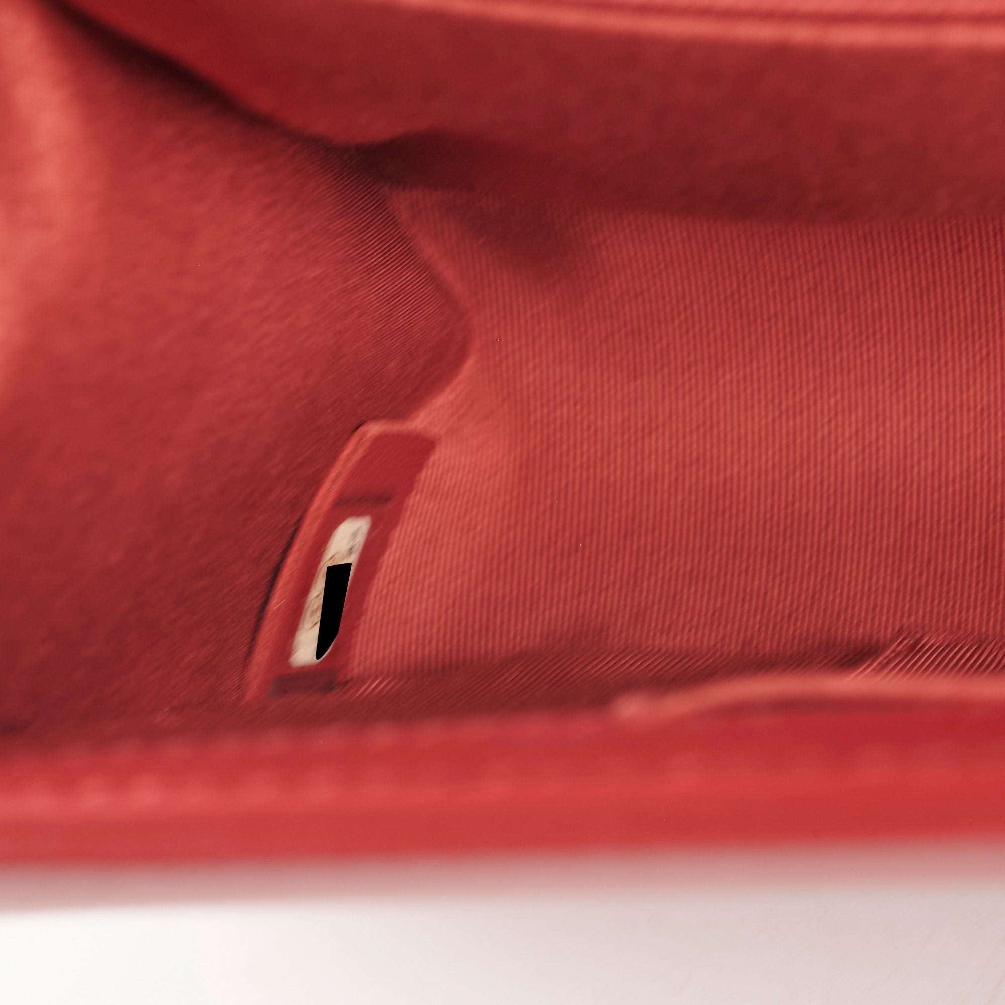 Chanel New Medium Boy Lambskin Red