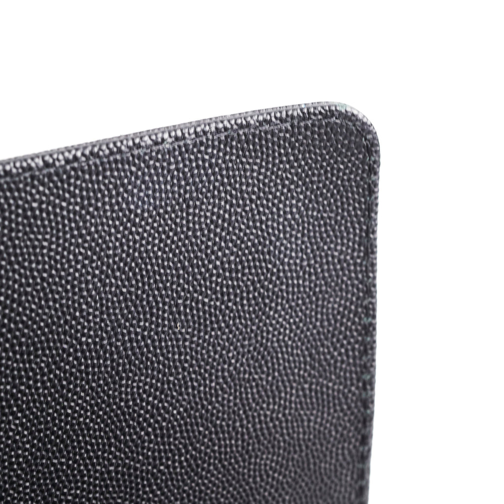 Chanel Old Medium Boy Caviar Chevron Black