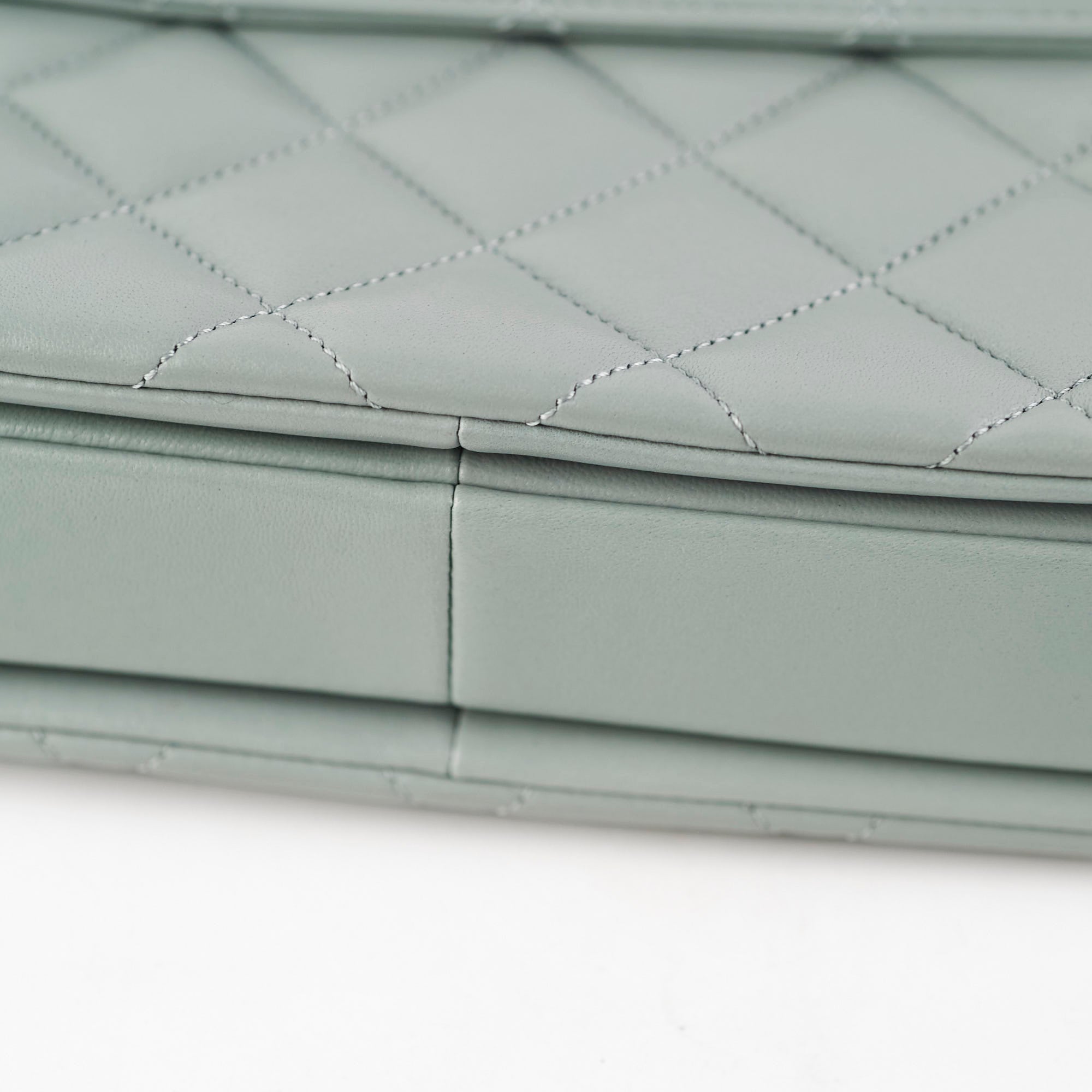 Chanel Large Trendy CC Top Handle Blue/Green
