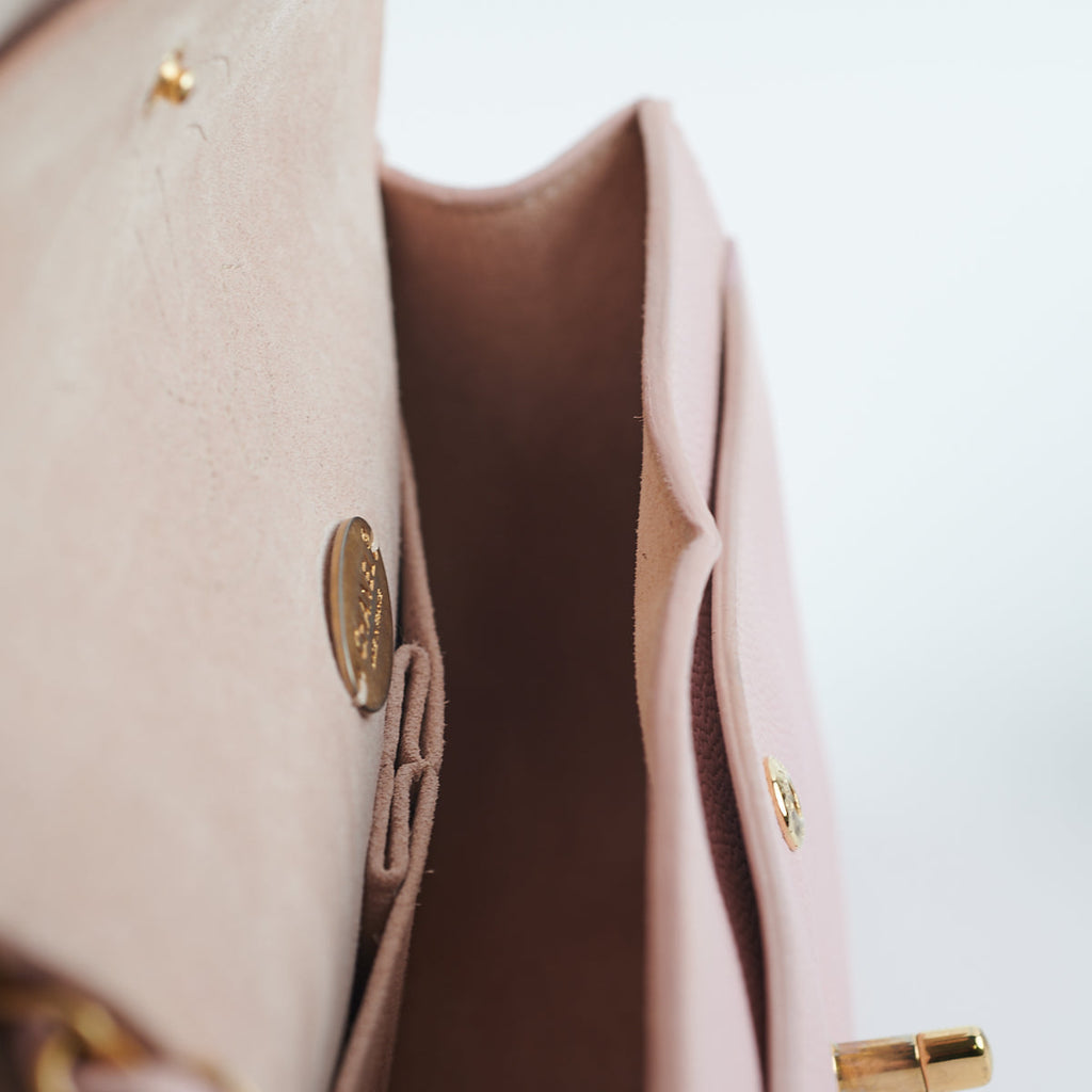 Chanel Double Flap Caviar Medium/Large Dusty Pink