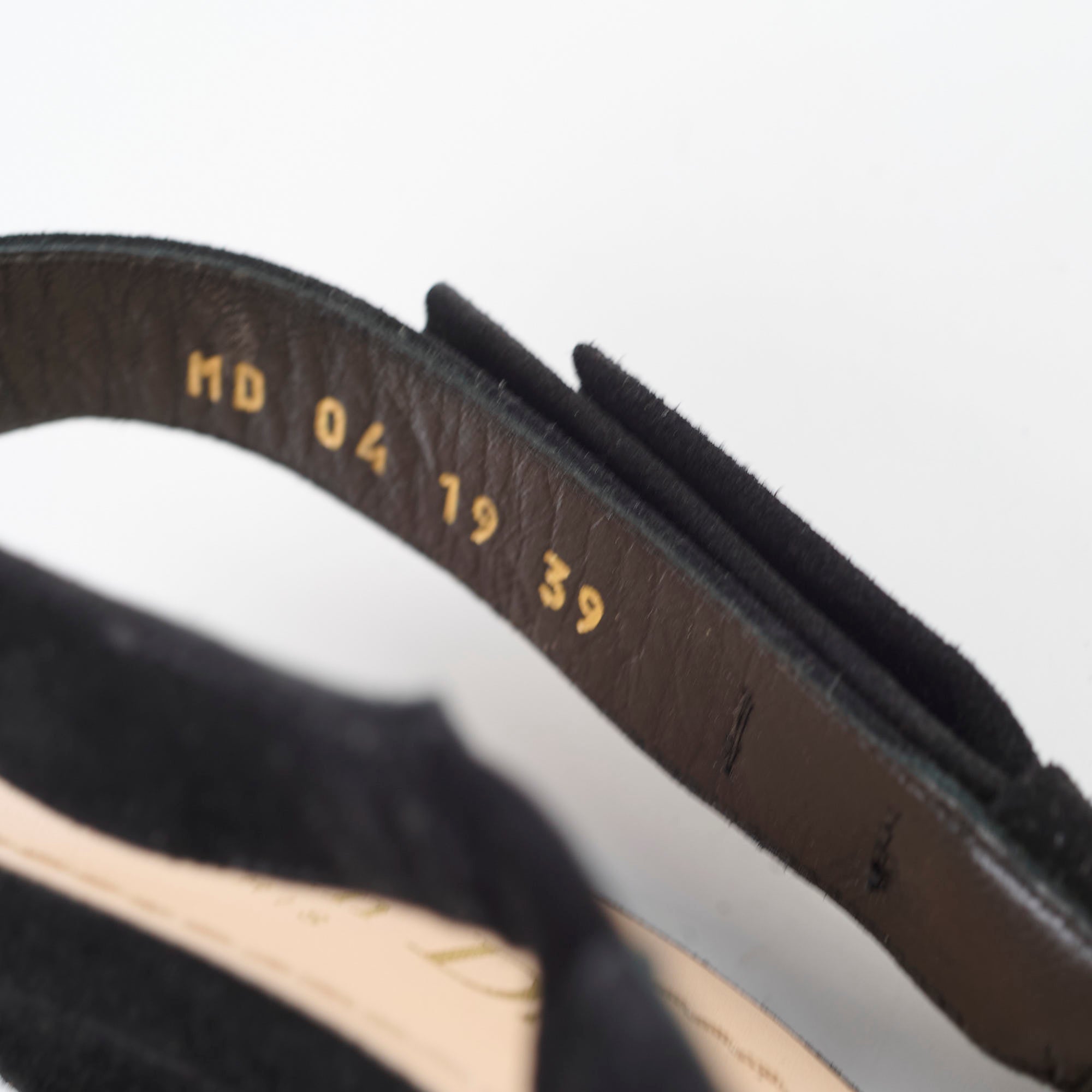 Dior Black Heels 39