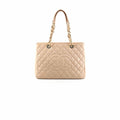Chanel Caviar Grand Shopping Tote GST Beige