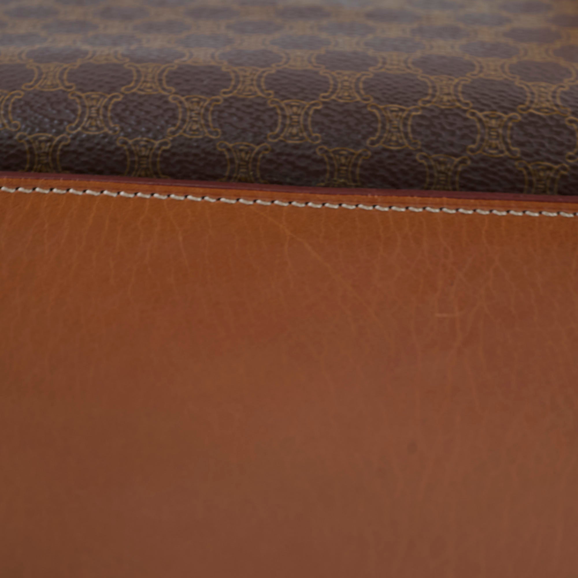 Celine Vintage Brown Shoulder Tote