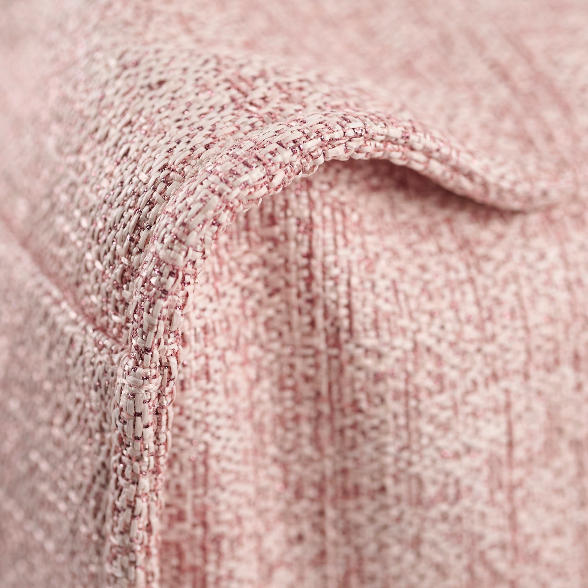 Chanel Deauville Tote Pink Tweed - Series 27
