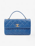 Chanel Trendy CC Blue Lambskin Leather Medium