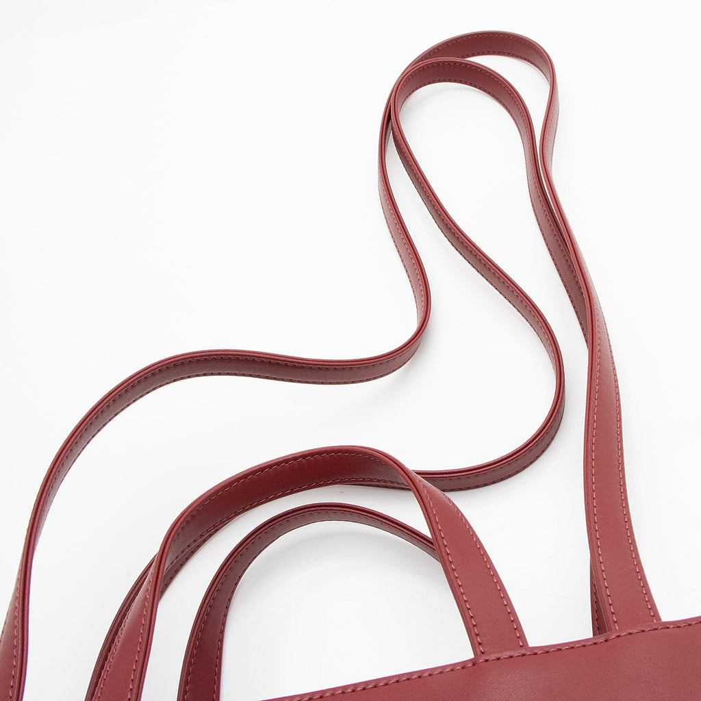 Telfar Faux Leather Medium Shopping Tote