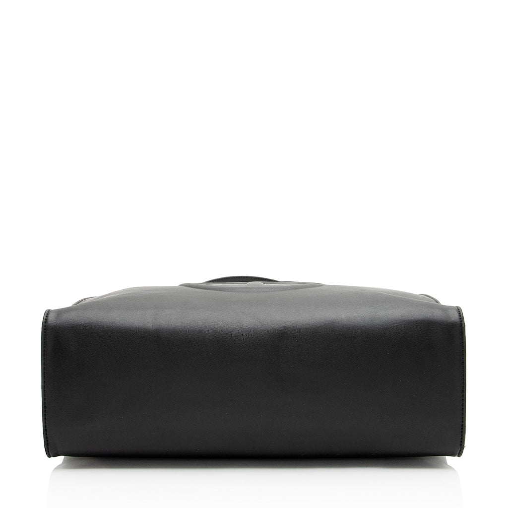 Telfar Faux Leather Medium Shopping Tote