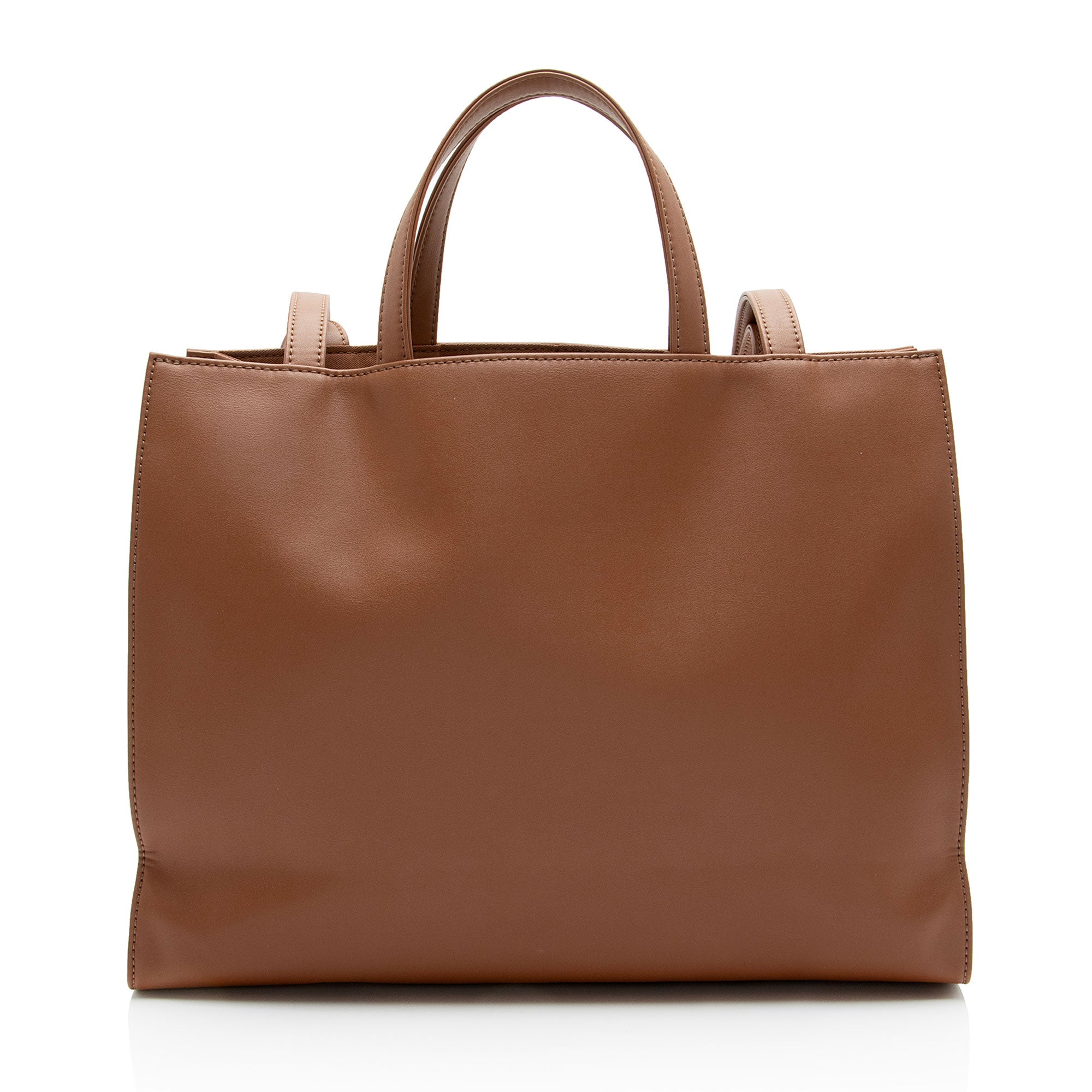 Telfar Faux Leather Medium Shopping Tote