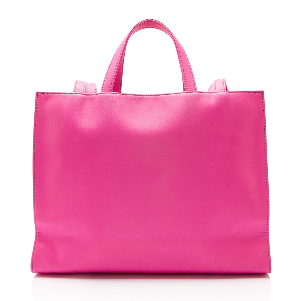Telfar Faux Leather Medium Shopping Tote