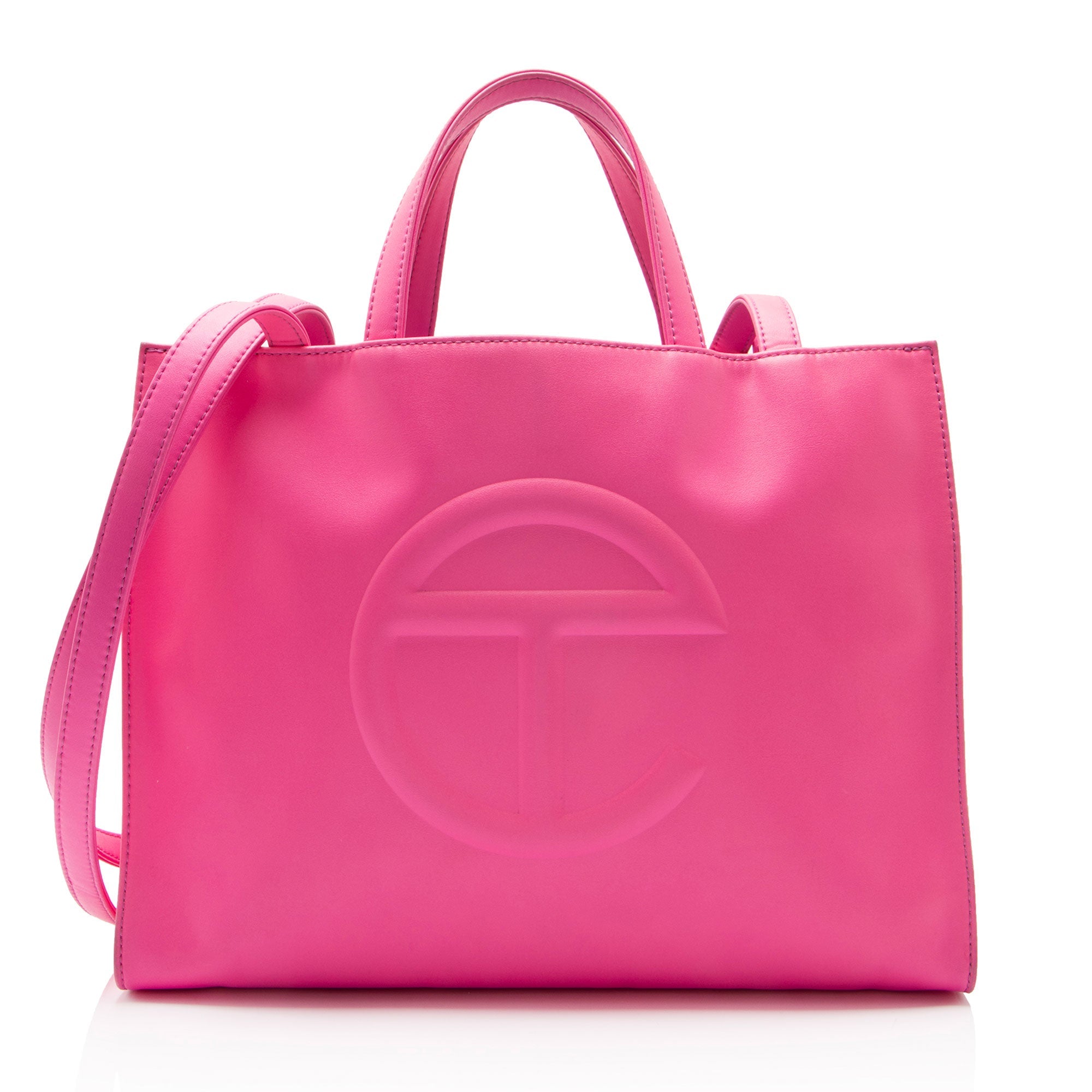 Telfar Faux Leather Medium Shopping Tote