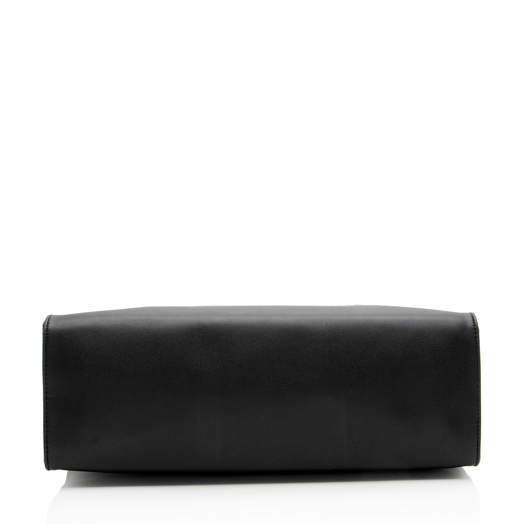 Telfar Faux Leather Medium Shopping Tote