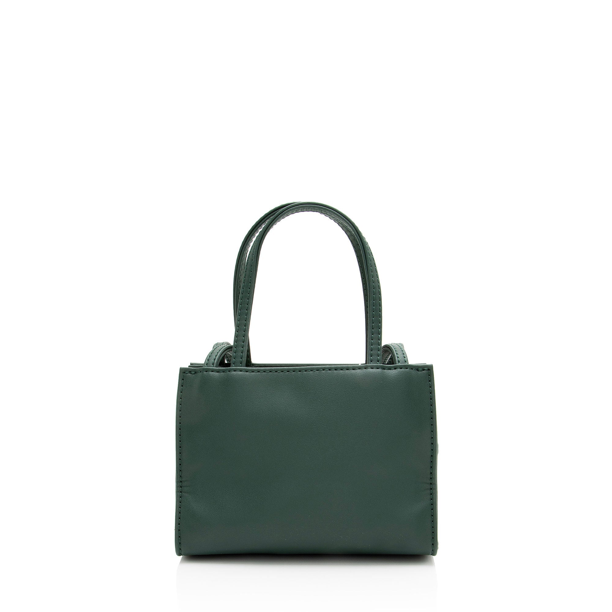 Telfar Faux Leather Small Shopping Tote