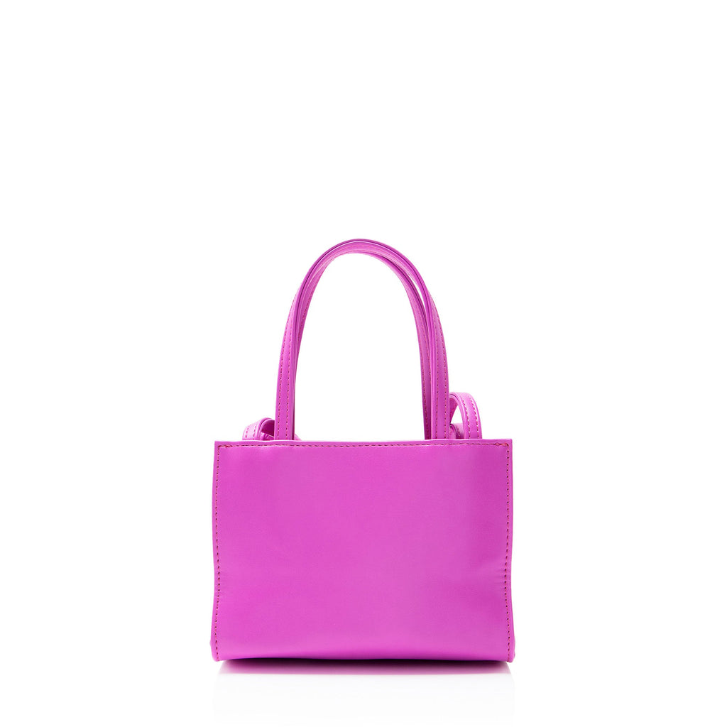 Telfar Faux Leather Small Shopping Tote