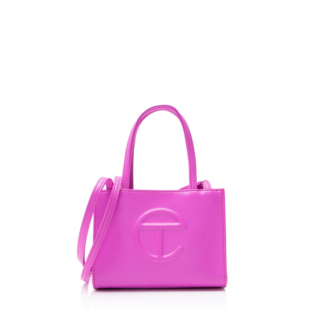 Telfar Faux Leather Small Shopping Tote