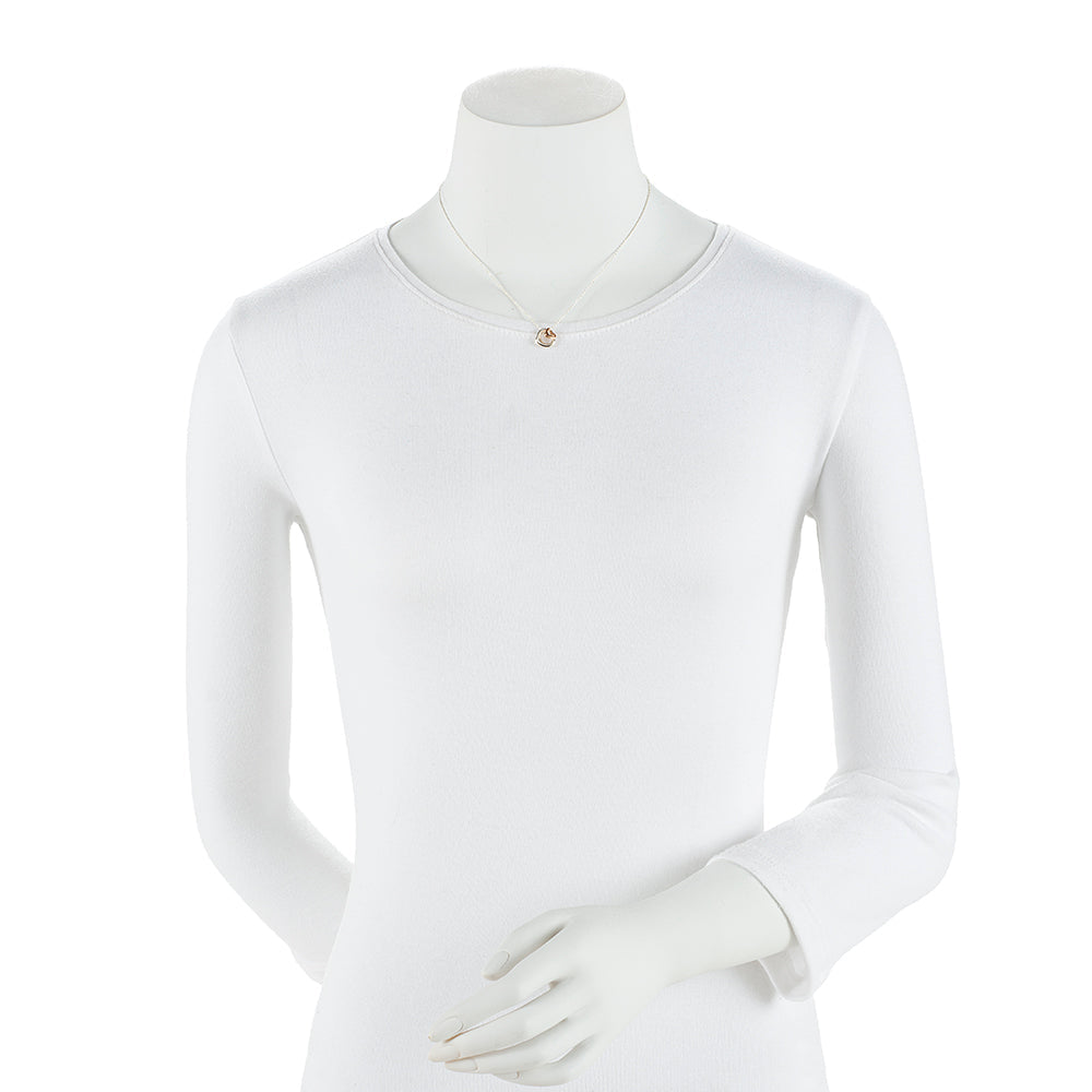 Tiffany & Co. Elsa Peretti Sterling Silver 18k Rose Gold Open Heart Extra Mini Necklace