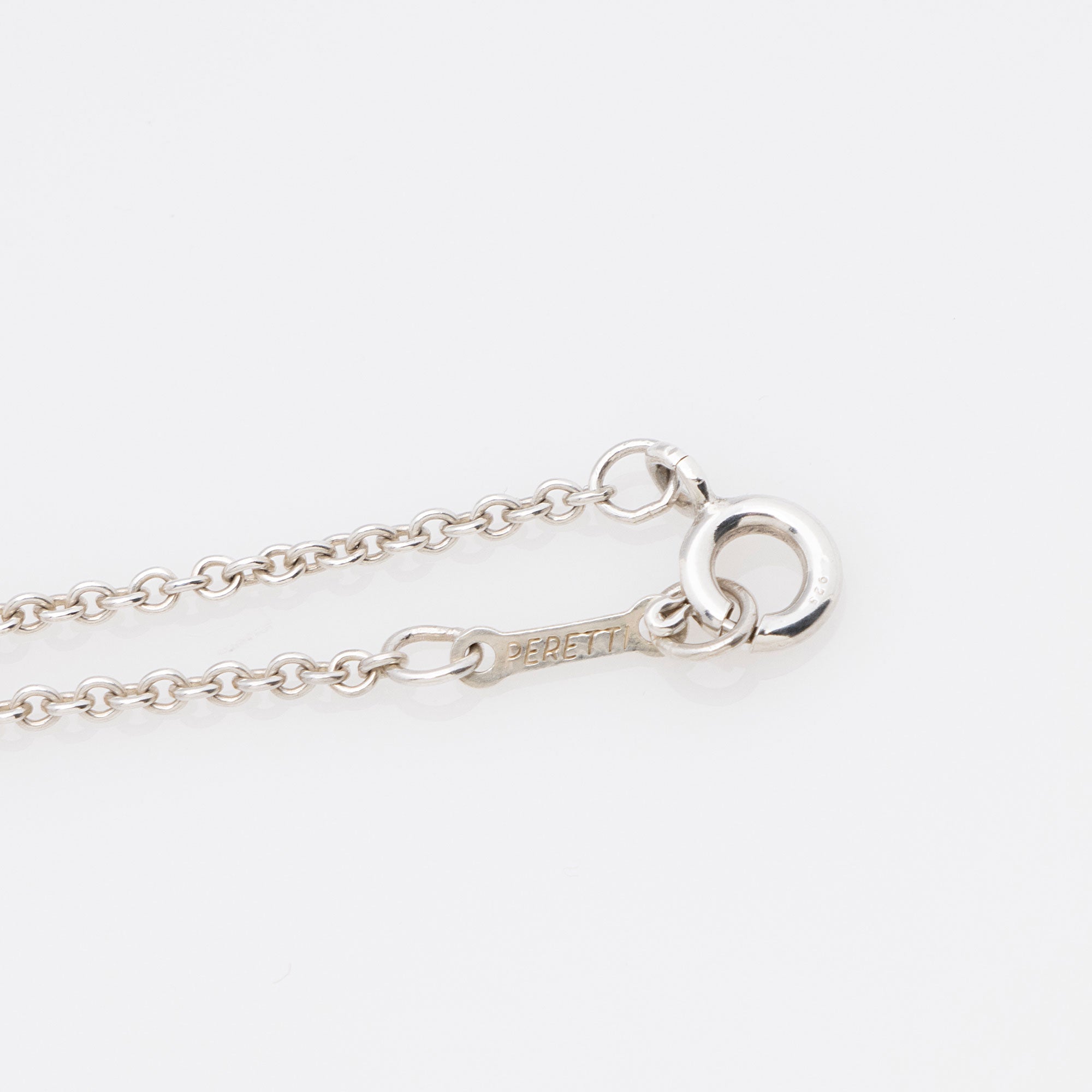 Tiffany & Co. Elsa Peretti Sterling Silver Apple Necklace