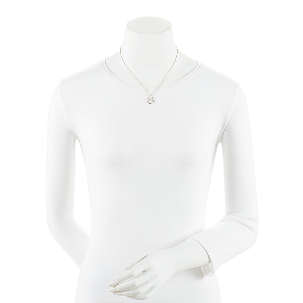 Tiffany & Co. Elsa Peretti Sterling Silver Apple Necklace