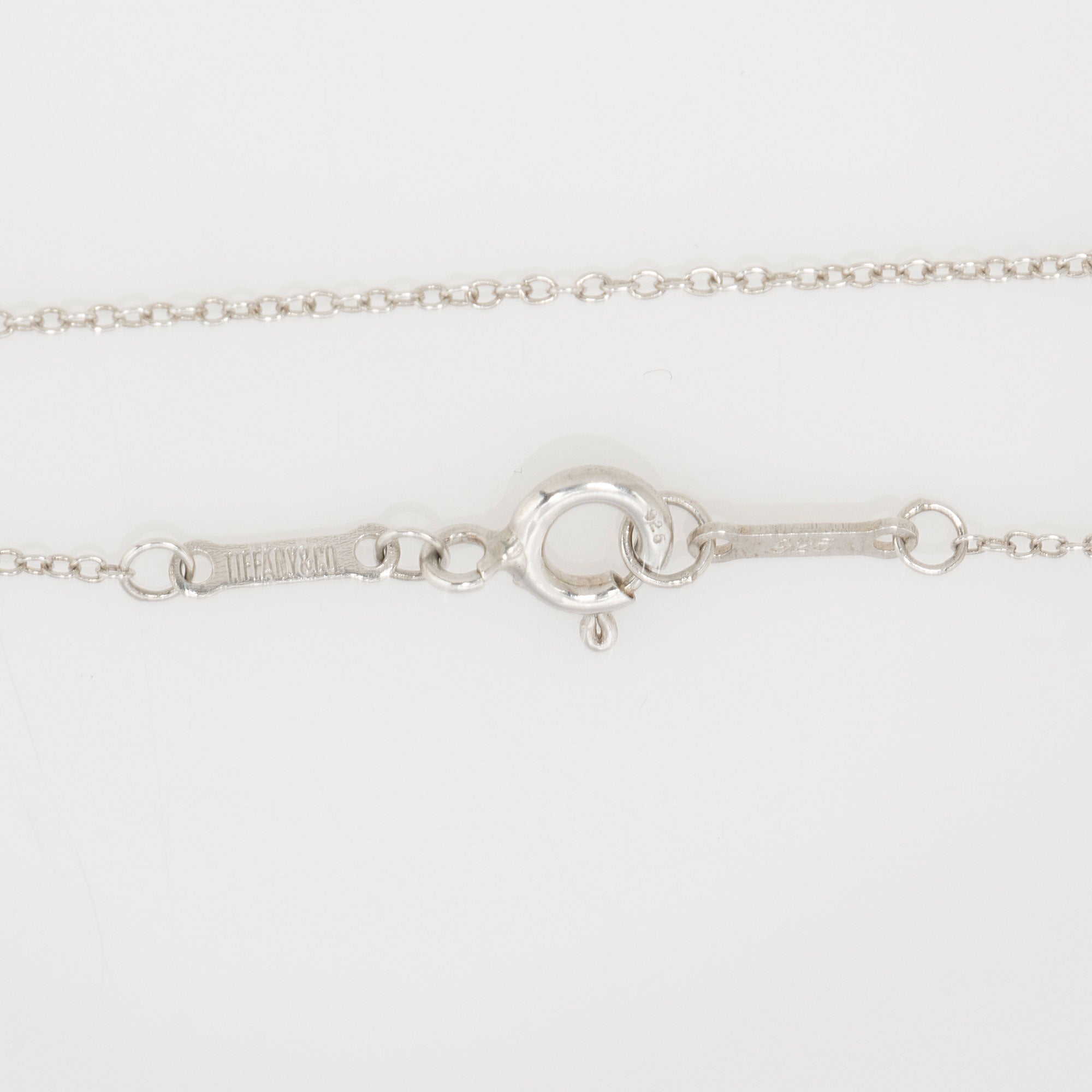 Tiffany & Co. Elsa Peretti Sterling Silver Eternal Circle Necklace