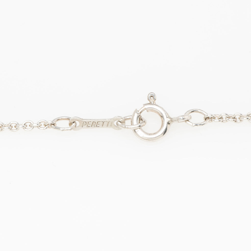 Tiffany & Co. Elsa Peretti Sterling Silver Eternal Circle Necklace