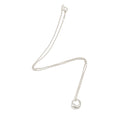Tiffany & Co. Elsa Peretti Sterling Silver Eternal Circle Necklace