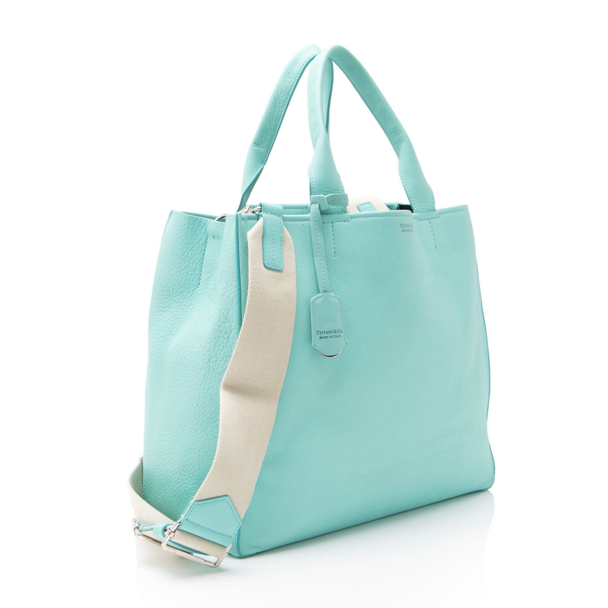 Tiffany & Co. Grained Calfskin Tote