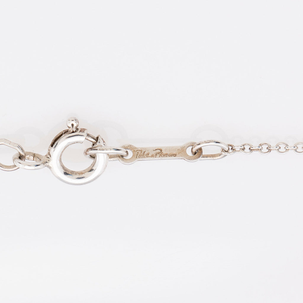 Tiffany & Co. Paloma Picasso Sterling Silver Graffiti X Necklace