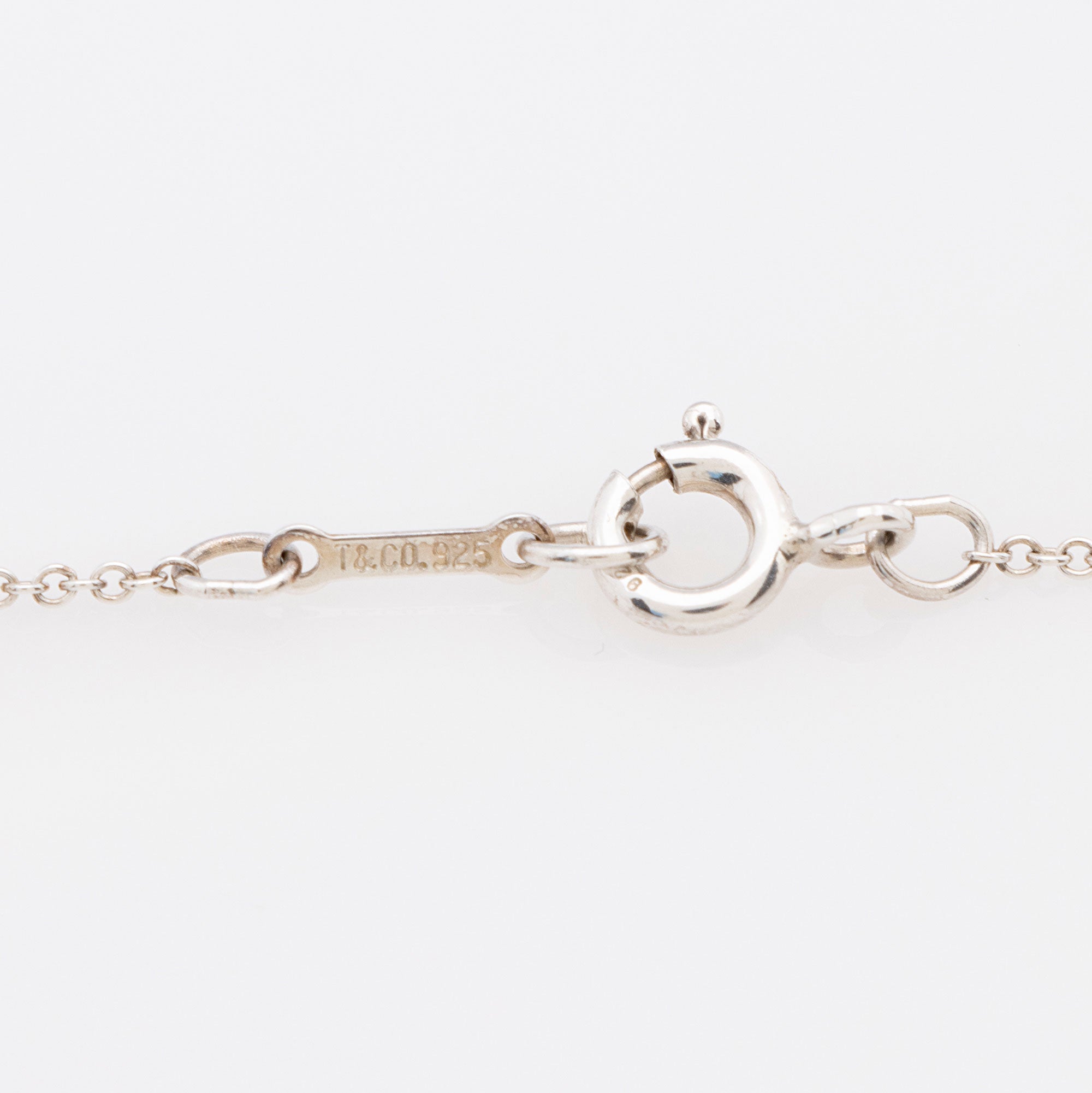 Tiffany & Co. Paloma Picasso Sterling Silver Graffiti X Necklace