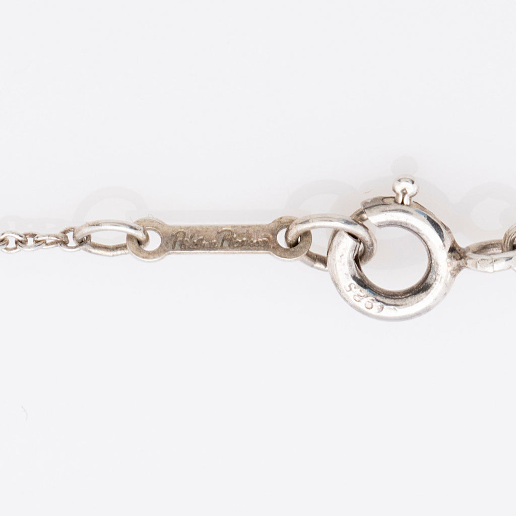 Tiffany & Co. Paloma Picasso Sterling Silver Loving Heart Necklace