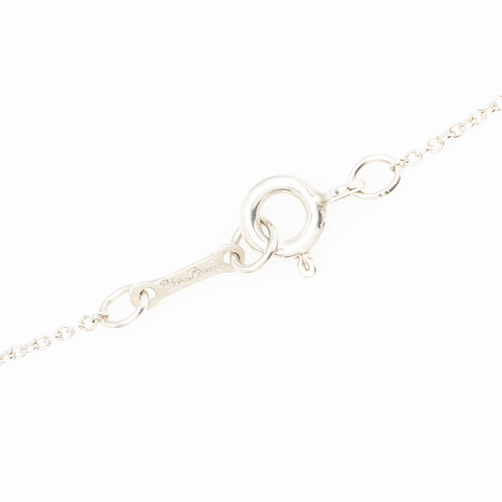 Tiffany & Co. Paloma Picasso Sterling Silver Loving Heart Necklace