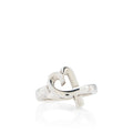 Tiffany & Co. Paloma Picasso Sterling Silver Loving Heart Ring - Size 6 1/2
