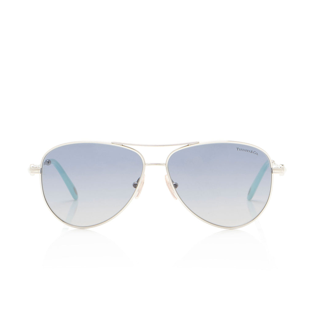 Tiffany & Co. Pearl Aviator Sunglasses