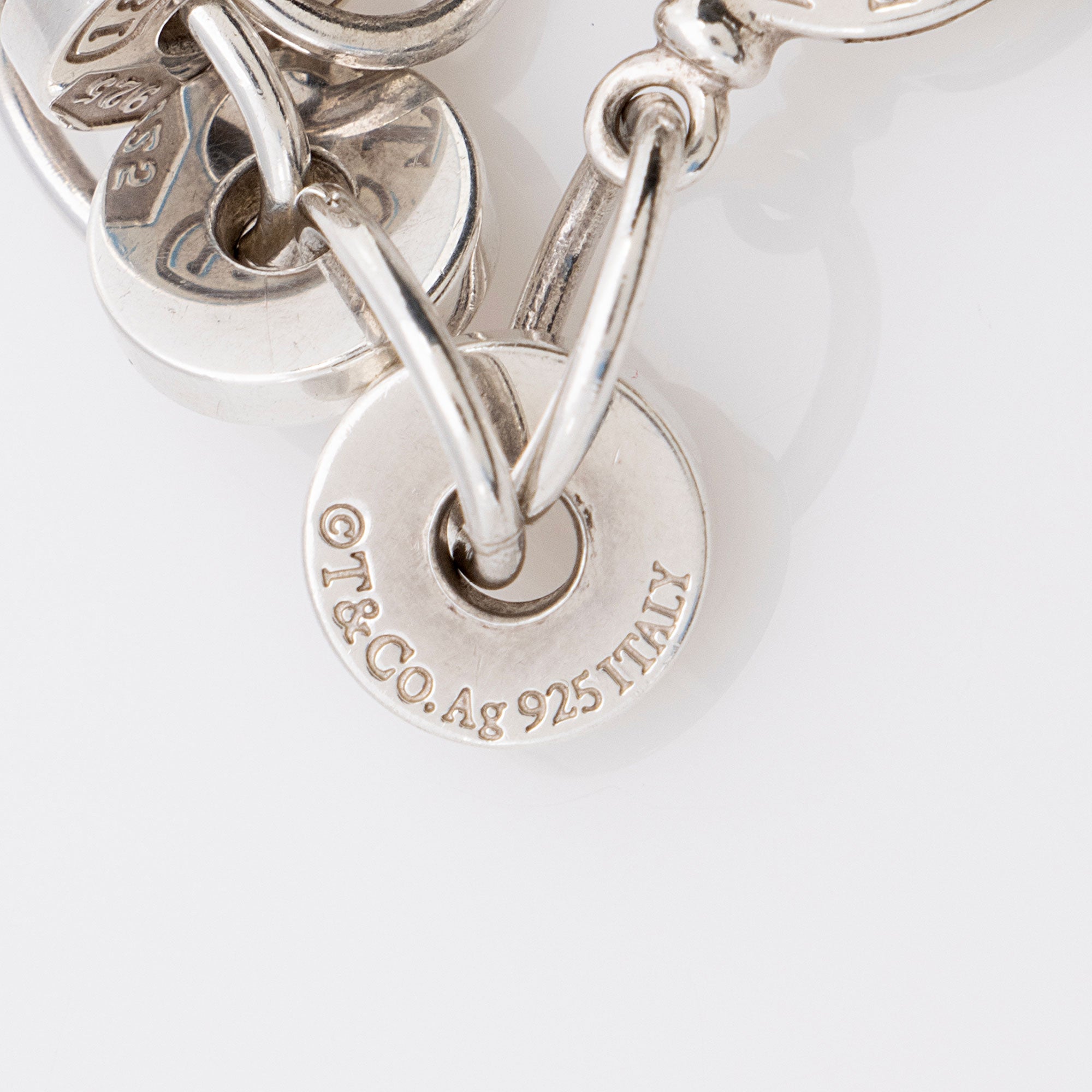 Tiffany & Co. Sterling Silver 1837 Circle Link Bracelet