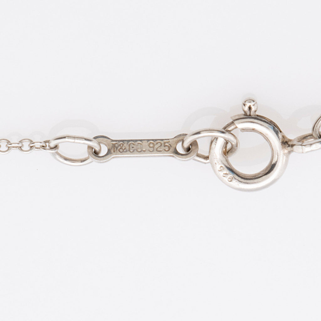 Tiffany & Co. Sterling Silver Double Loving Heart Necklace