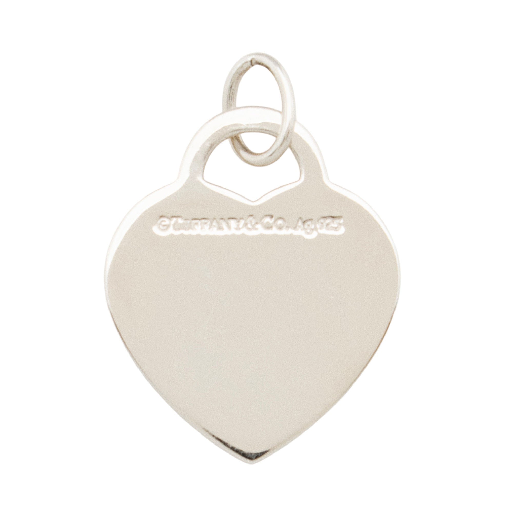 Tiffany & Co. Sterling Silver Love You Heart Pendant
