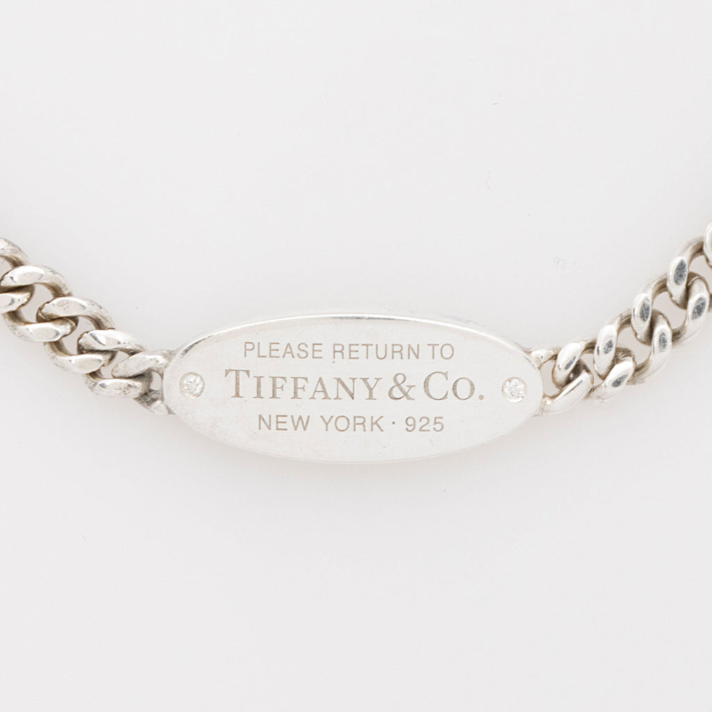 Tiffany & Co. Sterling Silver Oval I.D. Bracelet
