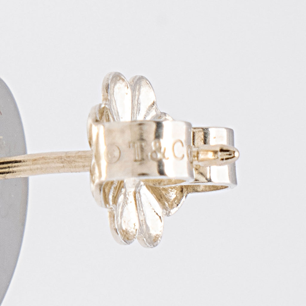 Tiffany & Co. Sterling Silver Return to Tiffany Mini Heart Stud Earrings