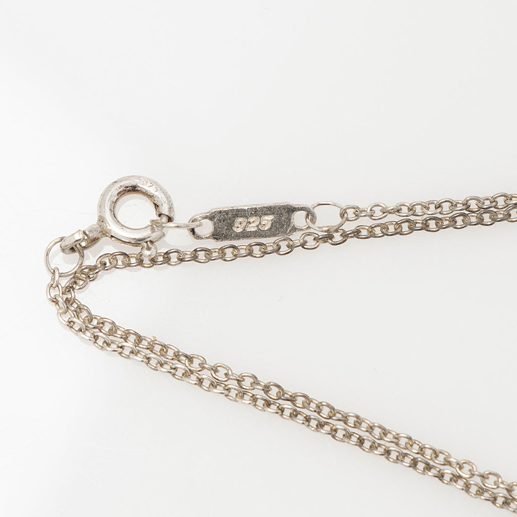 Tiffany & Co. Sterling Silver Teddy Bear Necklace