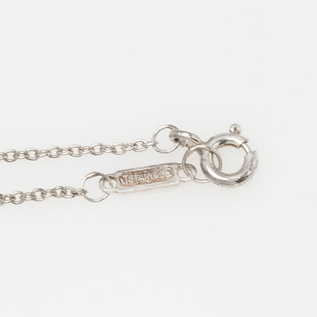 Tiffany & Co. Sterling Silver Teddy Bear Necklace