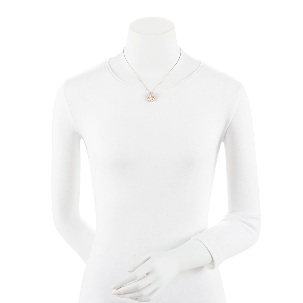 Tiffany & Co. Sterling Silver Teddy Bear Necklace