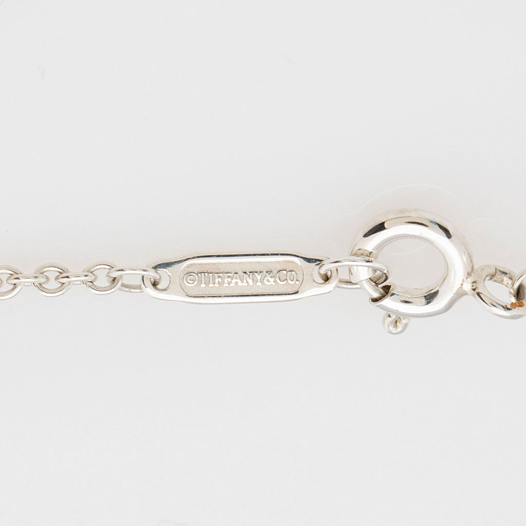Tiffany & Co Sterling Silver Tsavorite Garnet Save The Wild Elephant Bracelet