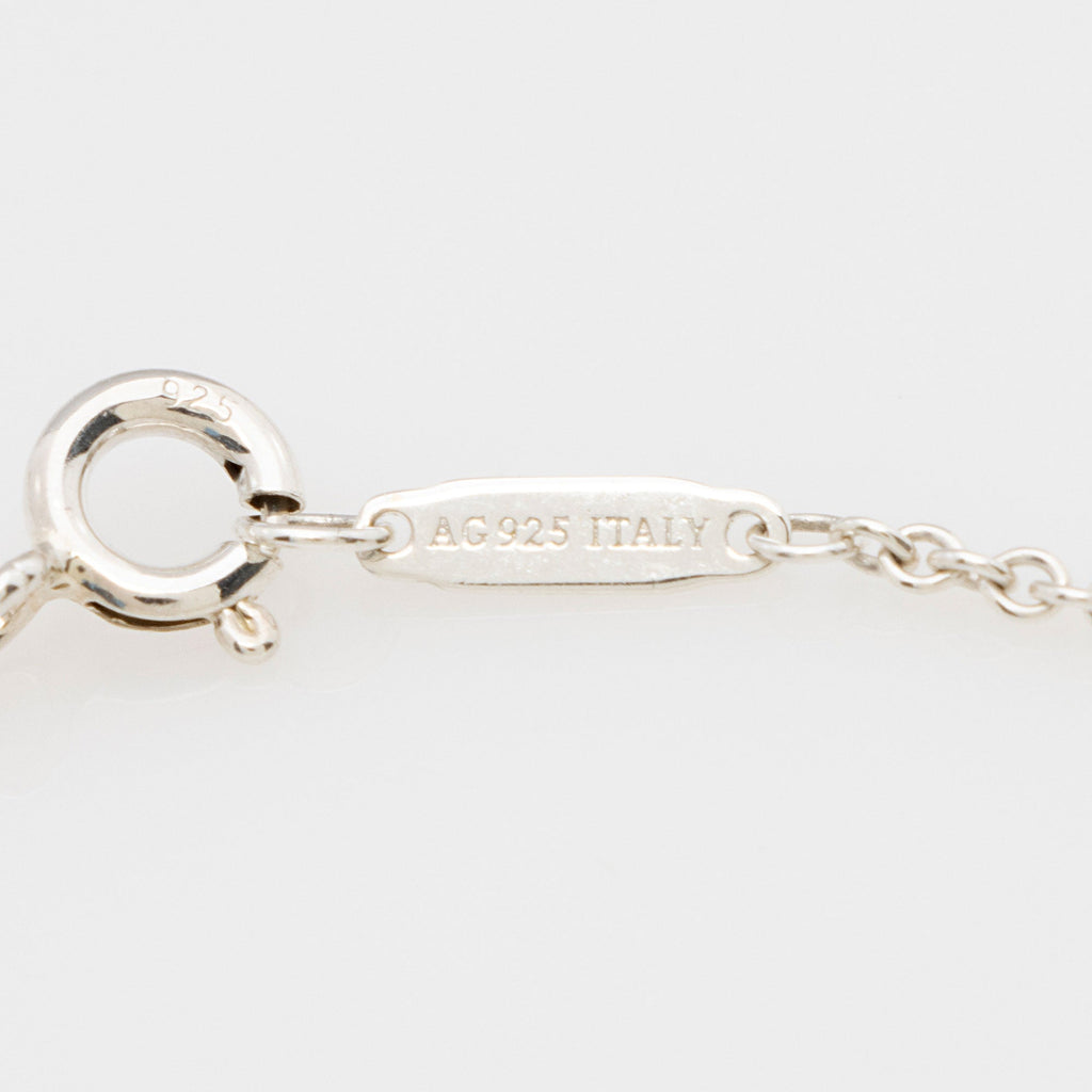 Tiffany & Co Sterling Silver Tsavorite Garnet Save The Wild Elephant Bracelet