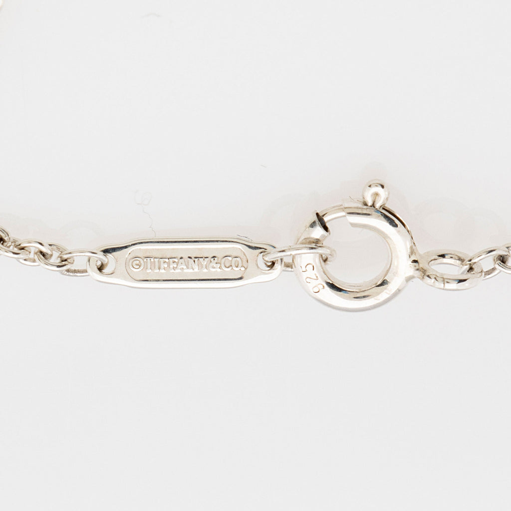 Tiffany & Co Sterling Silver Tsavorite Garnet Save The Wild Elephant Bracelet