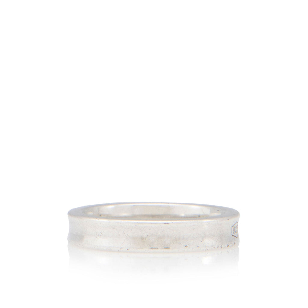 Tiffany & Co. Vintage Sterling Silver 1837 Narrow Ring - Size 7