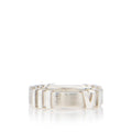 Tiffany & Co. Vintage Sterling Silver Atlas Ring - Size 6