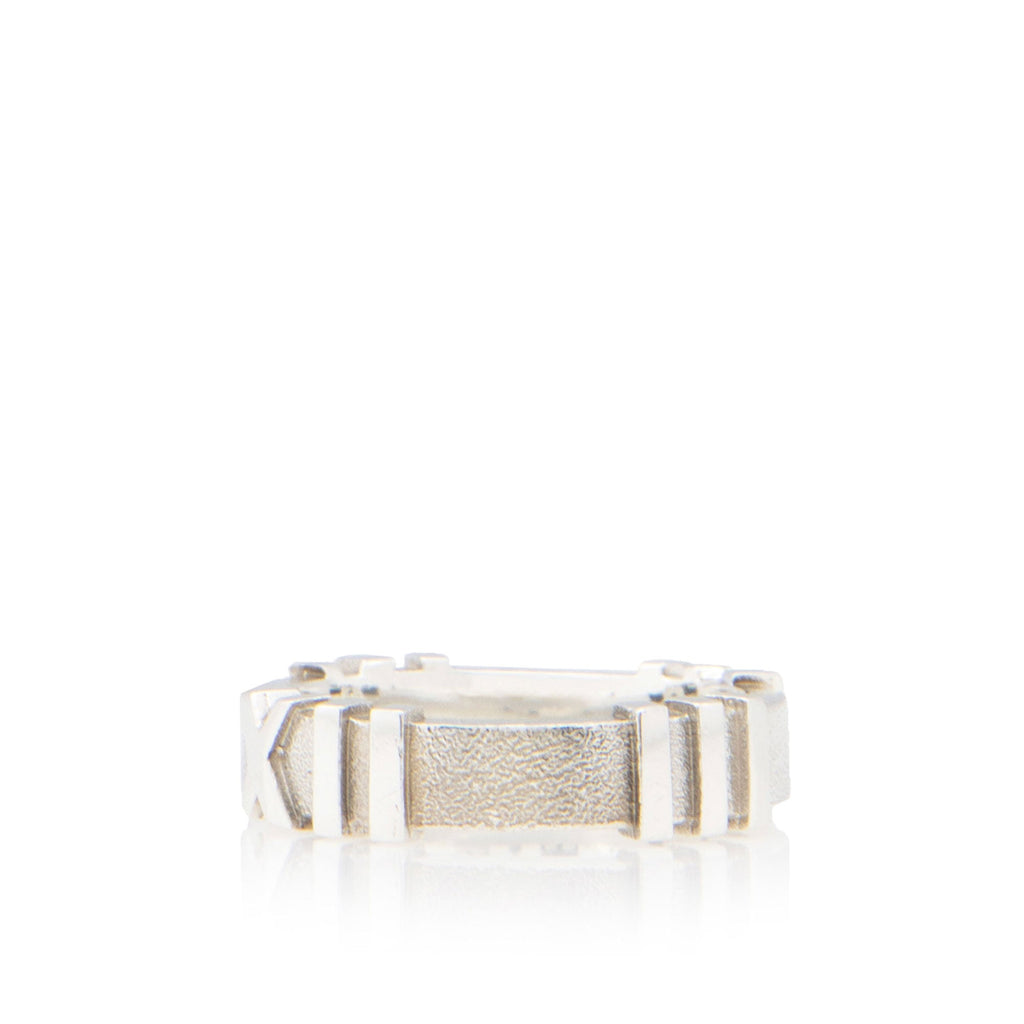 Tiffany & Co. Vintage Sterling Silver Atlas Ring - Size 6