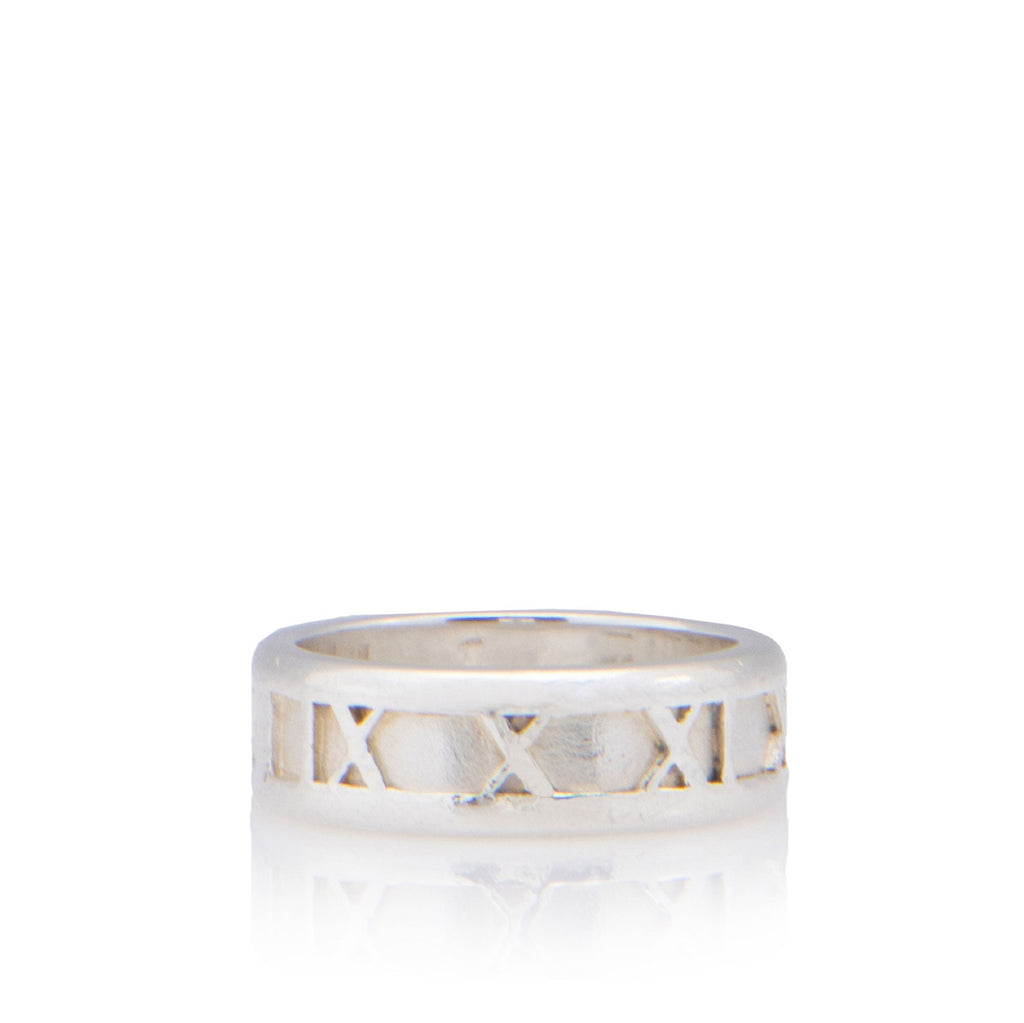 Tiffany & Co. Vintage Sterling Silver Atlas Ring - Size 7
