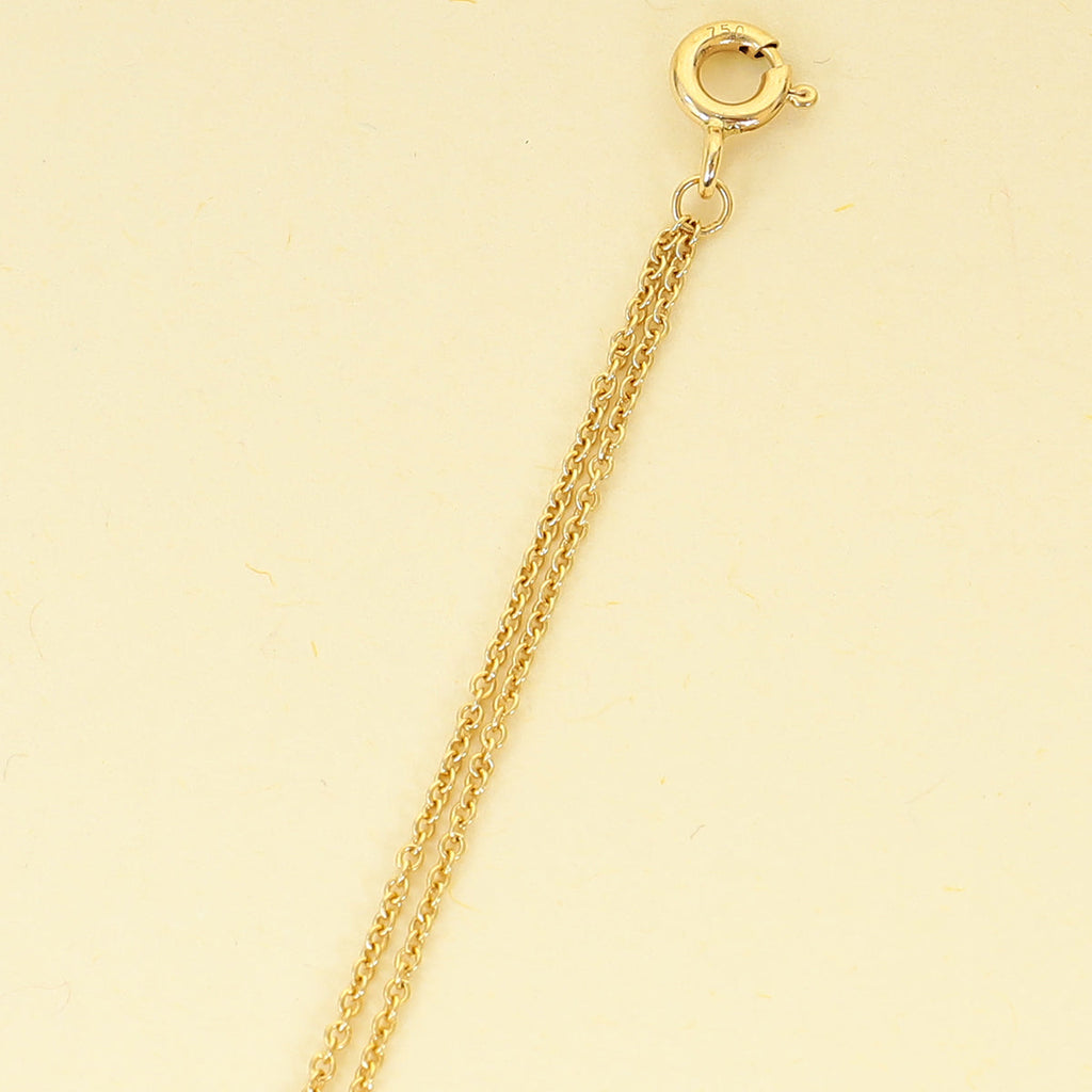 Tiffany & Co. Yellow Gold Infinity Pendant Necklace